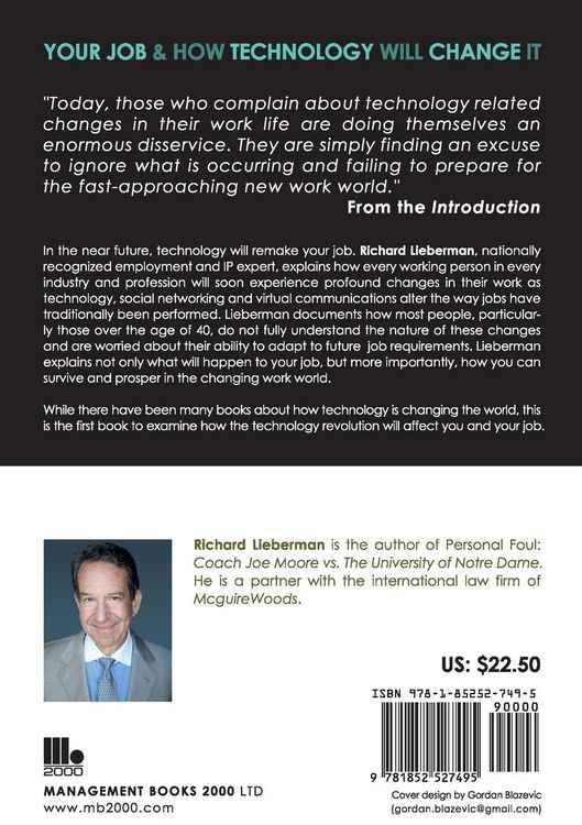 Produktbild: Your Job and How Technology Will Change It