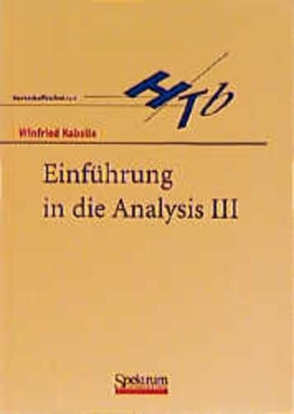 Produktbild: Einf&uuml;hrung in die Analysis III