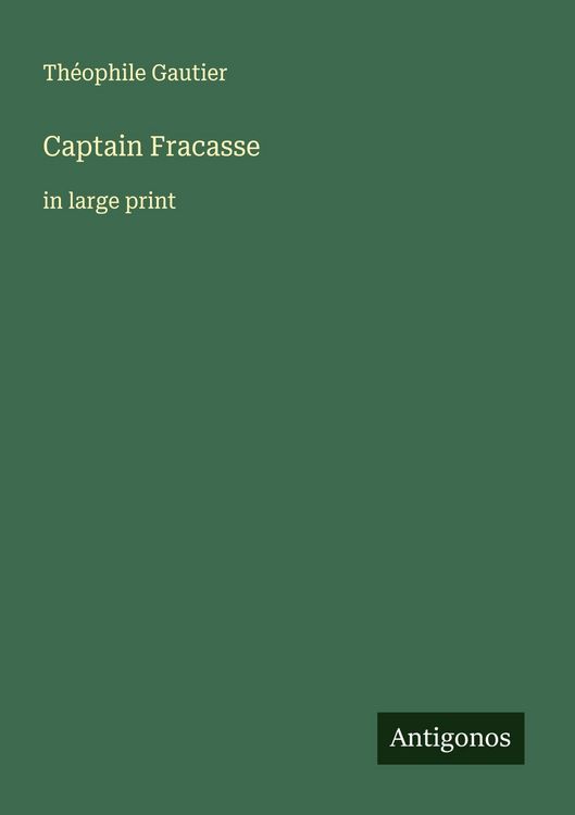 Produktbild: Captain Fracasse