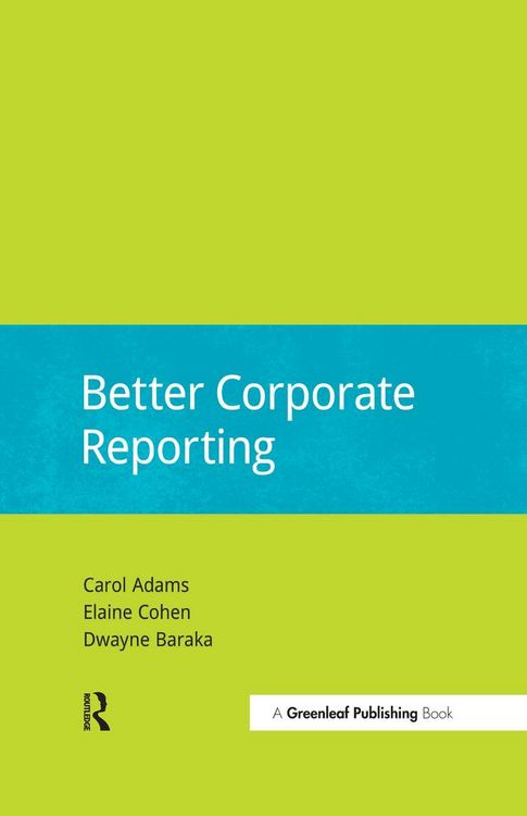 Produktbild: Better Corporate Reporting