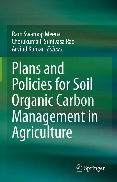 Produktbild: Plans and Policies for Soil Organic Carbon Management in Agriculture
