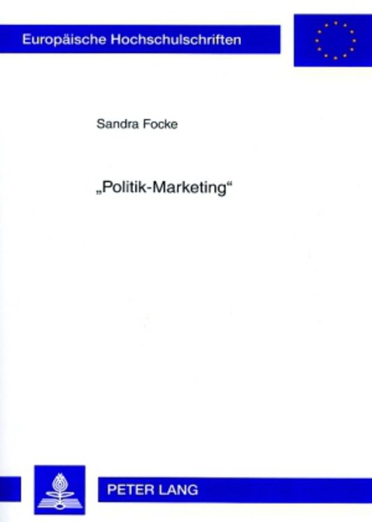 Produktbild: &laquo;Politik-Marketing&raquo;