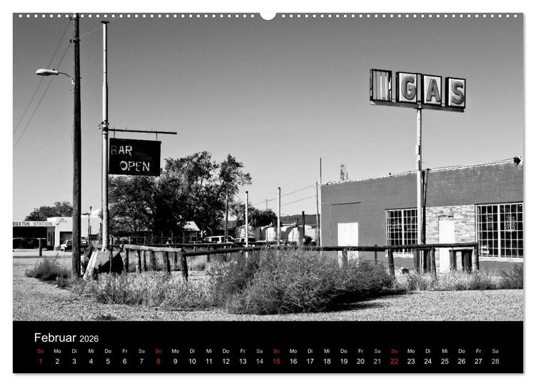 Produktbild: Route 66 (Wandkalender 2026 DIN A2 quer), CALVENDO Monatskalender