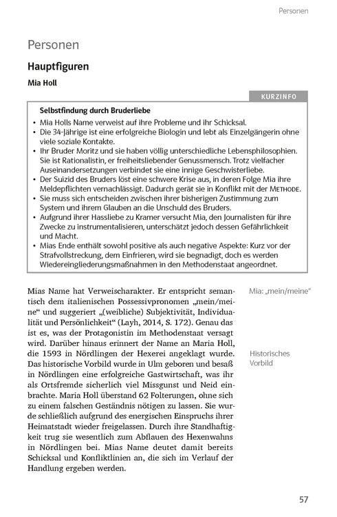 Produktbild: Lekt&uuml;rehilfen Juli Zeh, Corpus Delicti. Ein Prozess