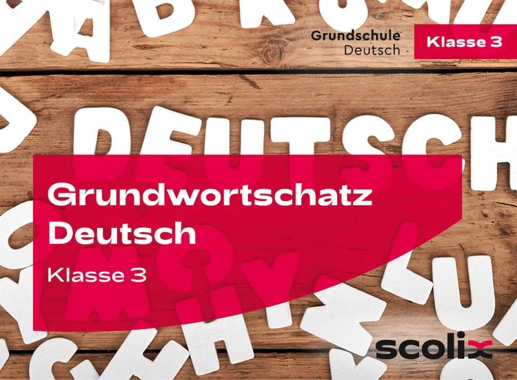 Produktbild: Grundwortschatz Deutsch Klasse 3