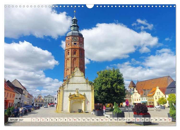 Produktbild: Luckau - Perle der Niederlausitz (Wandkalender 2027 DIN A3 quer), CALVENDO Monatskalender