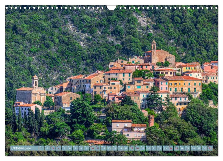 Produktbild: Trauminsel Elba: Mediterranes Paradies f&uuml;r Romantiker (Wandkalender 2026 DIN A3 quer), CALVENDO Monatskalender