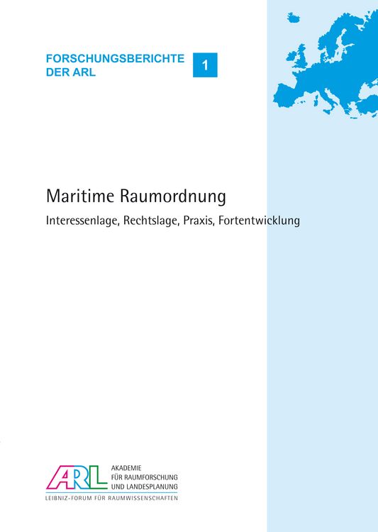 Produktbild: Maritime Raumordnung