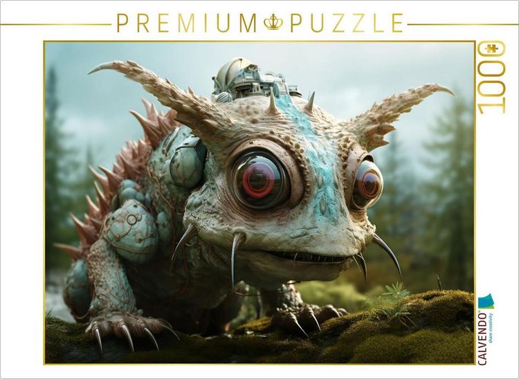 Produktbild: CALVENDO Puzzle Ein Motiv aus dem Kalender "Galaktische Wesen" | 1000 Teile Lege-Gr&ouml;&szlig;e 64x48cm Foto-Puzzle f&uuml;r gl&uuml;ckliche Stunden