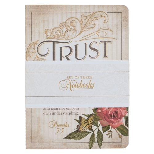 Produktbild: Slim Scripture Notebooks for Women, Trust Hope in the Lord
