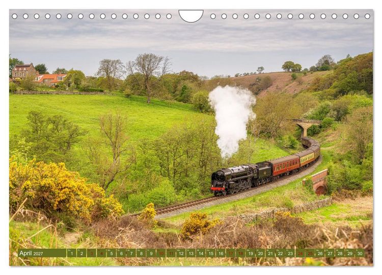 Produktbild: Yorkshire - Dales und Coast (Wandkalender 2027 DIN A4 quer), CALVENDO Monatskalender