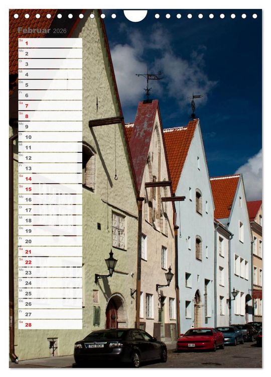 Produktbild: Estland - Impressionen aus dem n&ouml;rdlichen Baltikum (Wandkalender 2026 DIN A4 hoch), CALVENDO Monatskalender