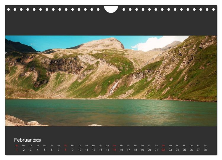 Produktbild: Alpenpanorama 2026 (Wandkalender 2026 DIN A4 quer), CALVENDO Monatskalender