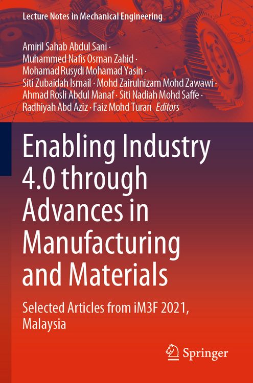 Produktbild: Enabling Industry 4.0 through Advances in Manufacturing and Materials