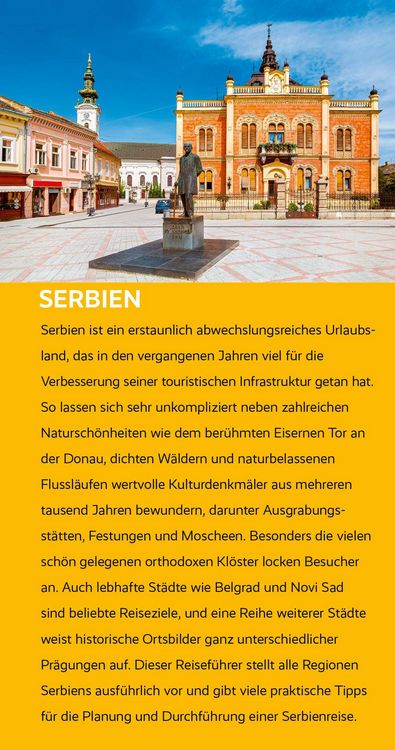 Produktbild: TRESCHER Reisef&uuml;hrer Serbien