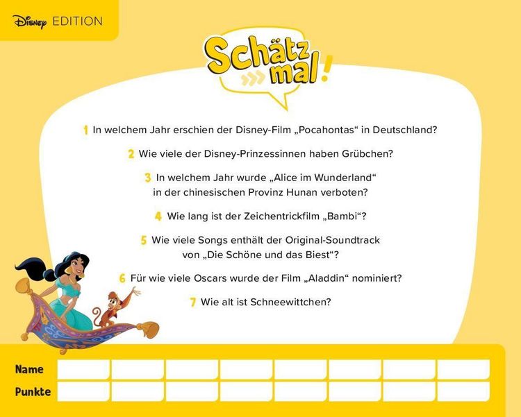 Produktbild: Sch&auml;tz mal! Disney Edition