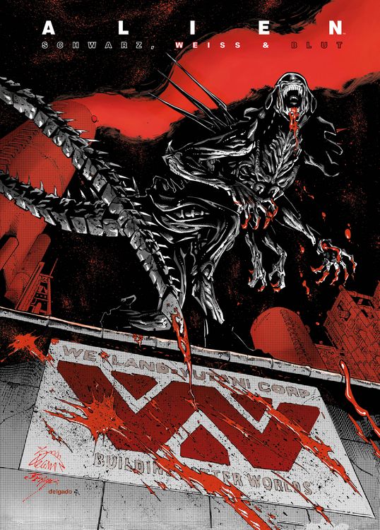 Produktbild: Alien: Schwarz, Wei&szlig; & Blut
