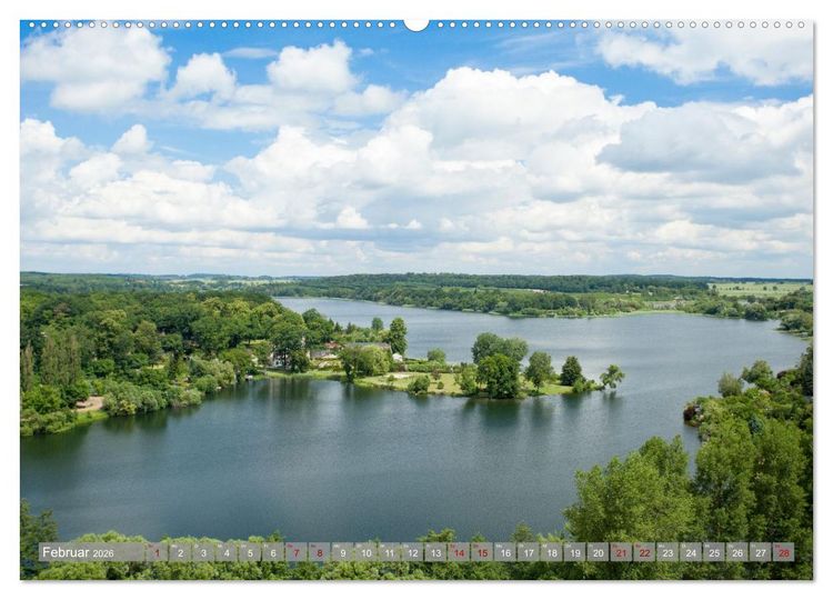 Produktbild: Hausbooturlaub Deutschland - Mecklenburgische Seenplatte (hochwertiger Premium Wandkalender 2026 DIN A2 quer), Kunstdruck in Hochglanz