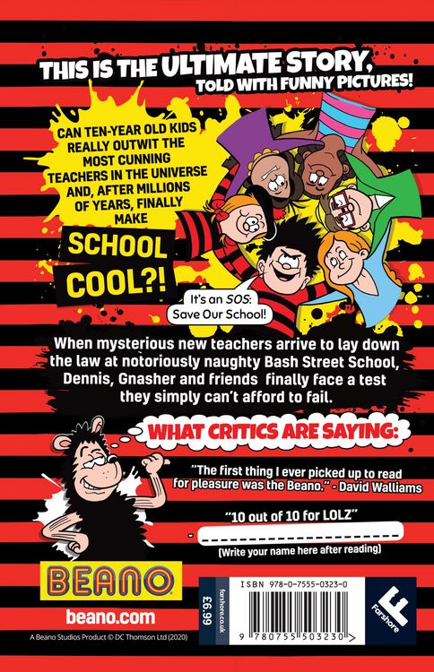 Produktbild: Beano Dennis & Gnasher: Battle for Bash Street School