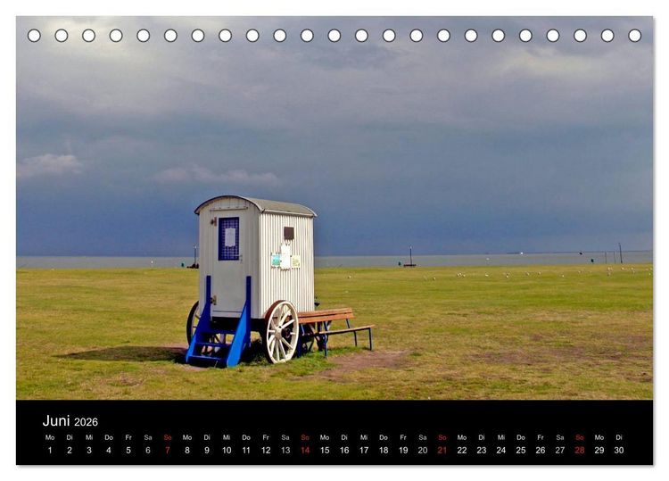 Produktbild: Ostfriesland (Tischkalender 2026 DIN A5 quer), CALVENDO Monatskalender