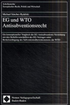 Produktbild: Rydelski: EG/Antisubventionsrecht