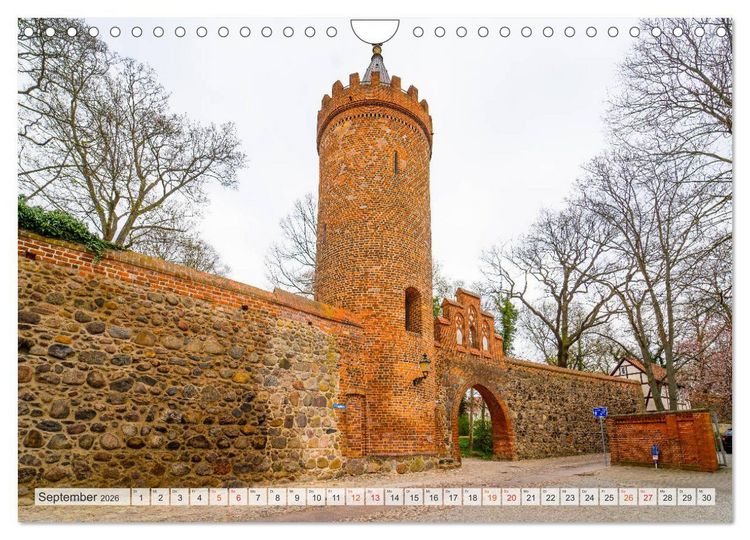 Produktbild: Neubrandenburg Impressionen (Wandkalender 2026 DIN A4 quer), CALVENDO Monatskalender