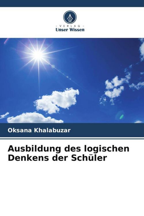 Produktbild: Ausbildung des logischen Denkens der Sch&uuml;ler