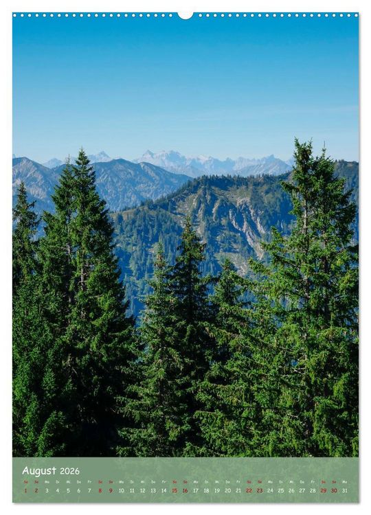 Produktbild: Voralpen (hochwertiger Premium Wandkalender 2026 DIN A2 hoch), Kunstdruck in Hochglanz