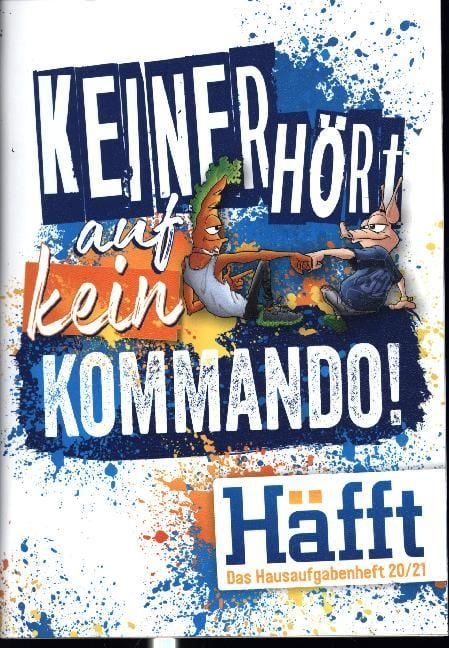 Produktbild: H&auml;fft - Das Hausaufgabenheft! 2020/2021 A5 Bundesweit sort.(3)