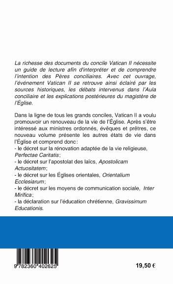 Produktbild: Guide de lecture des textes du concile Vatican II