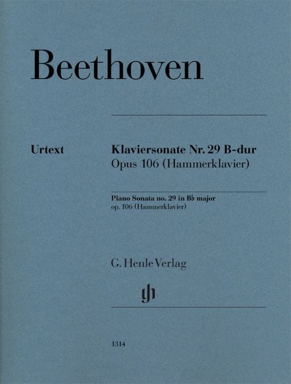 Produktbild: Ludwig van Beethoven - Klaviersonate Nr. 29 B-dur op. 106 (Hammerklavier)
