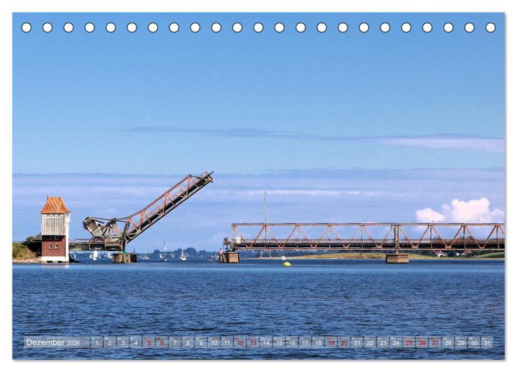 Produktbild: Impressionen von der Schlei - Deutschlands einzigem Fjord (Tischkalender 2026 DIN A5 quer), CALVENDO Monatskalender
