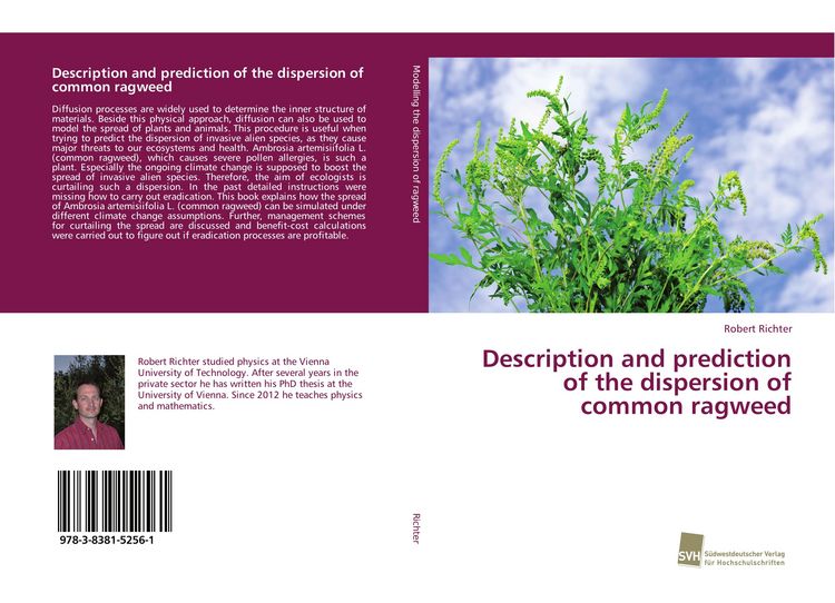Produktbild: Description and prediction of the dispersion of common ragweed