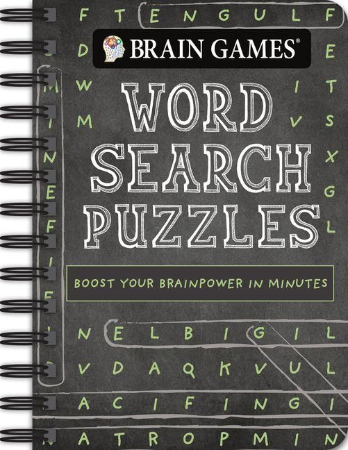 Produktbild: Brain Games - To Go - Word Search Puzzles (Chalkboard)