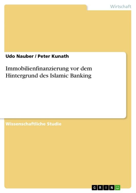 Produktbild: Immobilienfinanzierung vor dem Hintergrund des Islamic Banking
