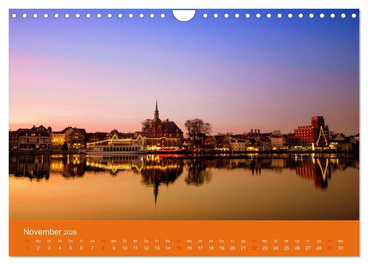 Produktbild: Kappeln und die Schleiregion (Wandkalender 2026 DIN A4 quer), CALVENDO Monatskalender