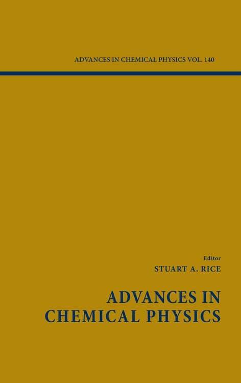 Produktbild: Advances in Chemical Physics, Volume 140