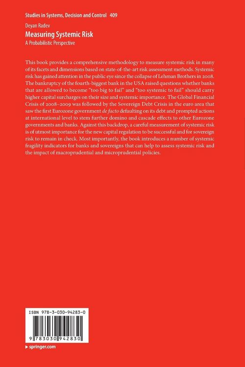 Produktbild: Measuring Systemic Risk