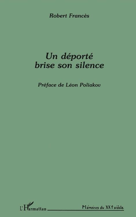 Produktbild: Un d&eacute;port&eacute; brise son silence