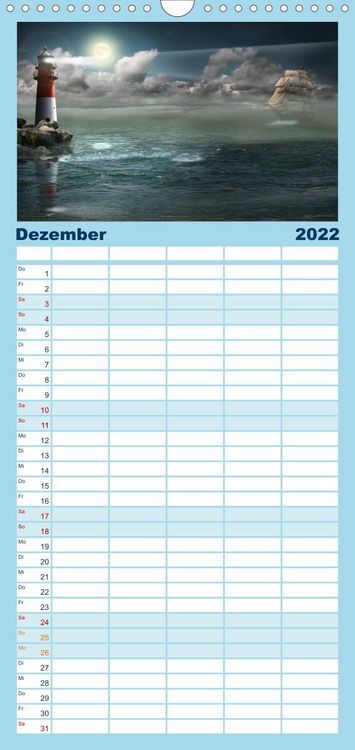 Produktbild: Familienplaner Mystische und romantische M&auml;rchenwelt Mausopardia (Wandkalender 2022 , 21 cm x 45 cm, hoch)