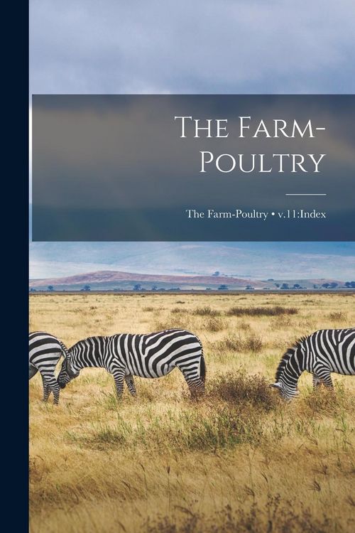 Produktbild: The Farm-poultry; v.11: index
