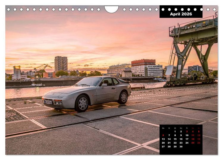 Produktbild: &acute;89 Porsche 944 S2 (Wandkalender 2026 DIN A4 quer), CALVENDO Monatskalender