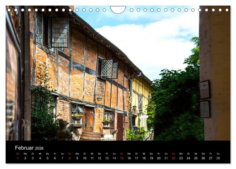 Produktbild: Burgen, Schl&ouml;sser, Landh&auml;user (Wandkalender 2026 DIN A4 quer), CALVENDO Monatskalender