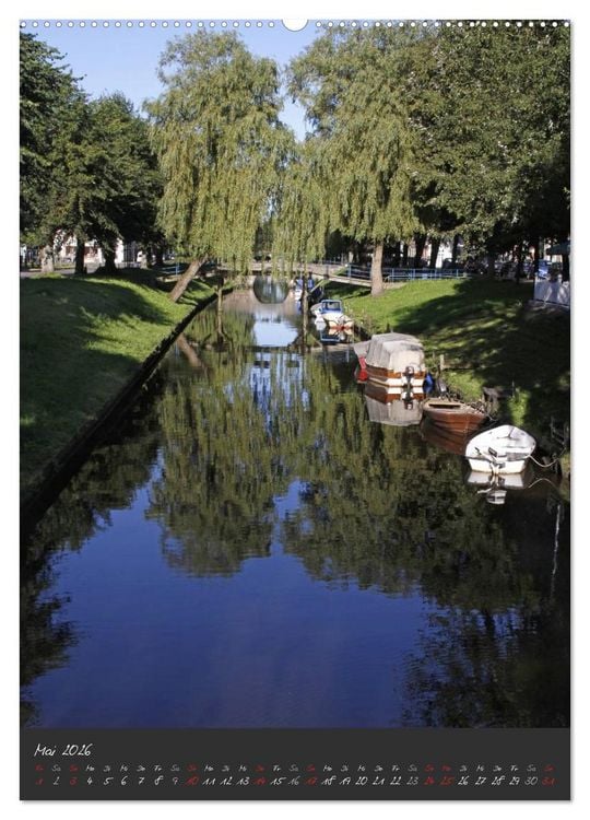 Produktbild: Friedrichstadt (Wandkalender 2026 DIN A2 hoch), CALVENDO Monatskalender