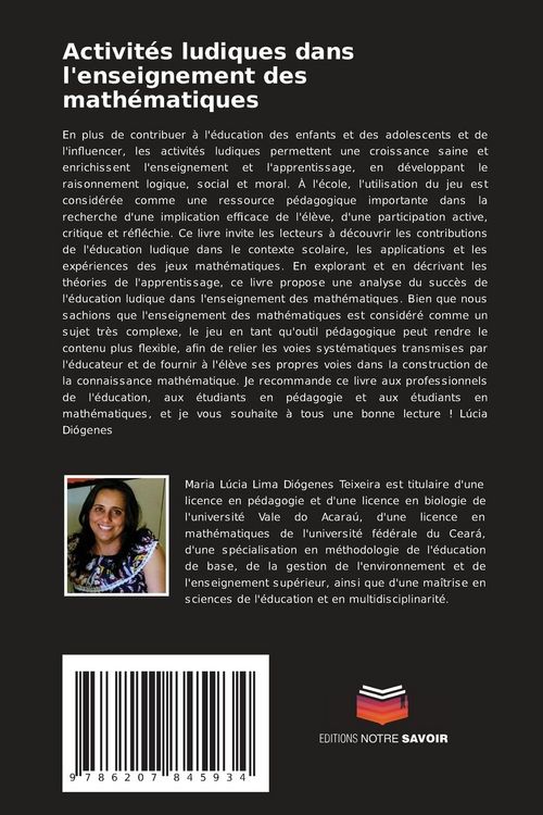 Produktbild: Activit&eacute;s ludiques dans l'enseignement des math&eacute;matiques