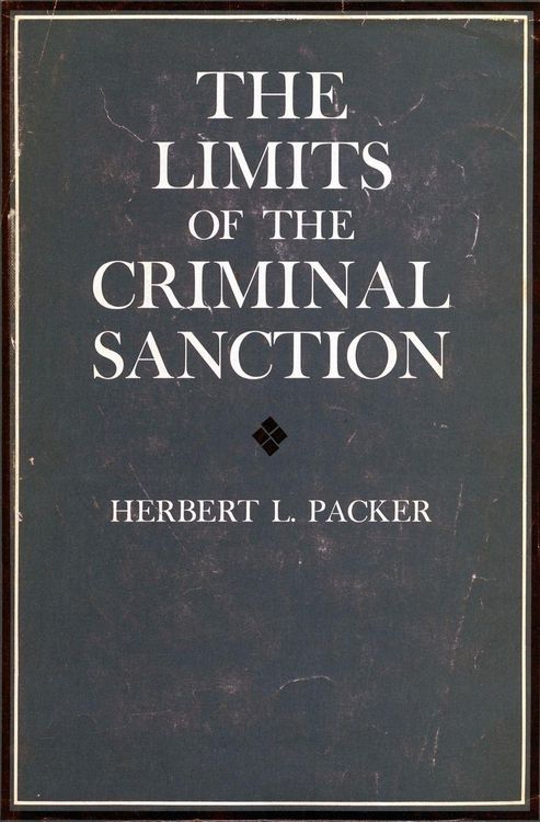 Produktbild: The Limits of the Criminal Sanction