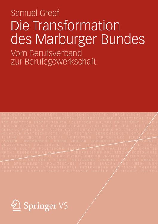 Produktbild: Die Transformation des Marburger Bundes
