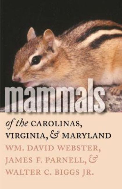 Produktbild: Mammals of the Carolinas, Virginia, and Maryland
