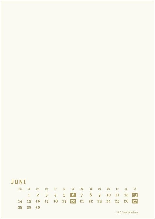 Produktbild: Premium-Bastelkalender gold A4 2027