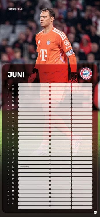 Produktbild: FC Bayern M&uuml;nchen Fanplaner 2027